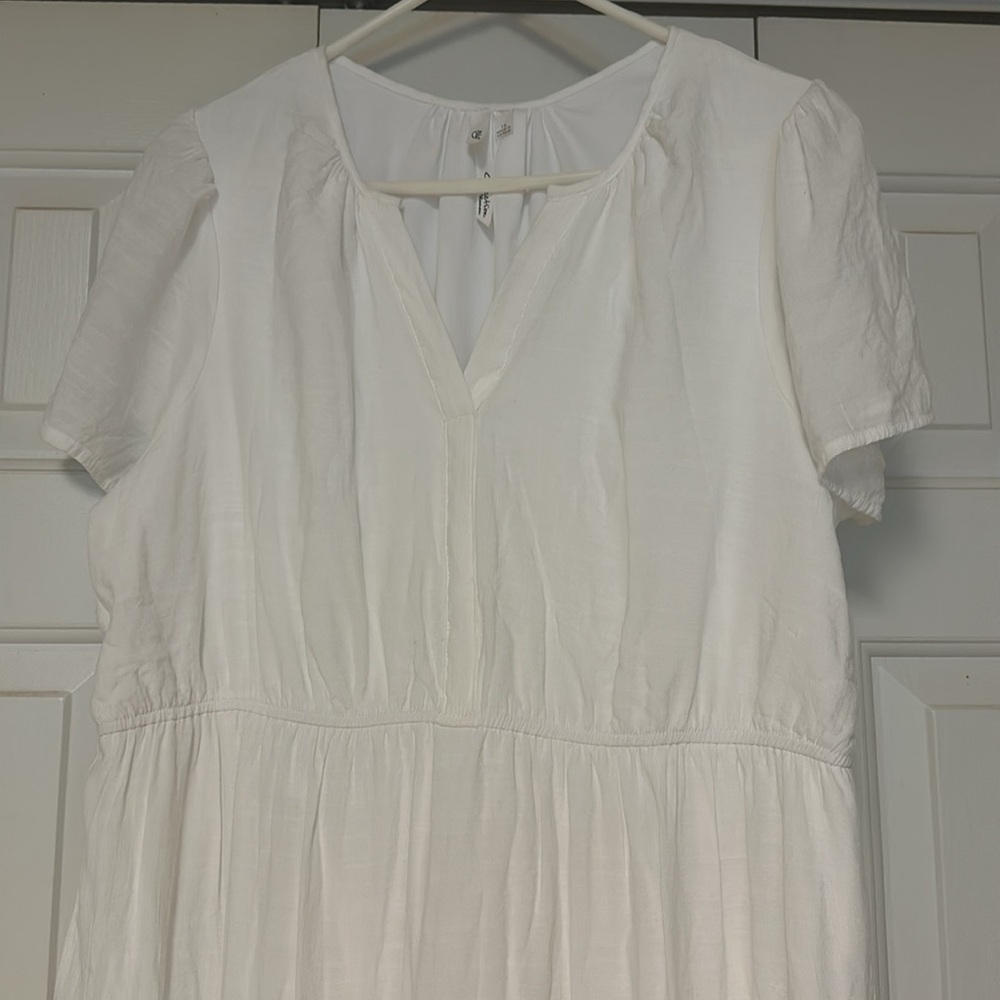 NY Collection Women’s white dress SZ 2X